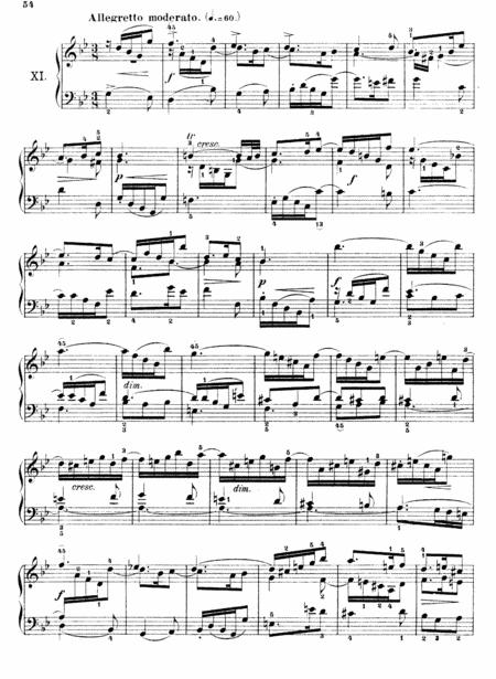 Js Bach Sinfonia 11 In G Minor Bwv 797 Original Version Sheet Music