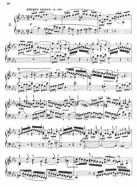 Js Bach Sinfonia 2 In C Minor Bwv 788 Original Version Sheet Music