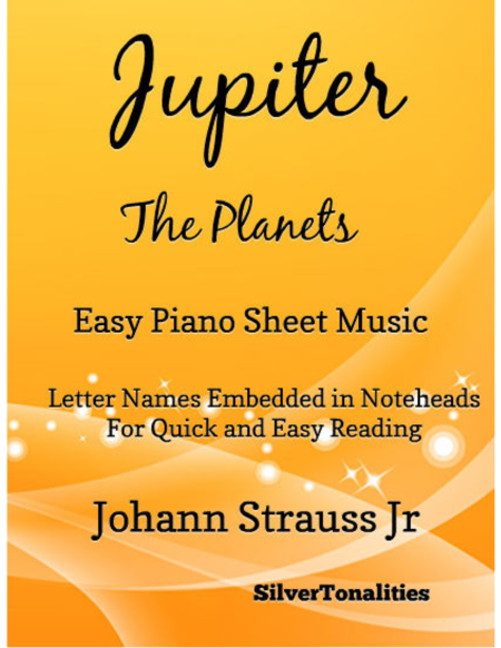 Jupiter The Planets Easy Piano Sheet Music Sheet Music