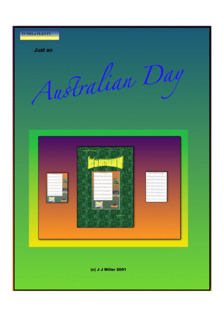 Just An Australian Day Sheet Music