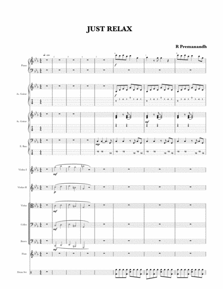 Just Relax Sheet Music