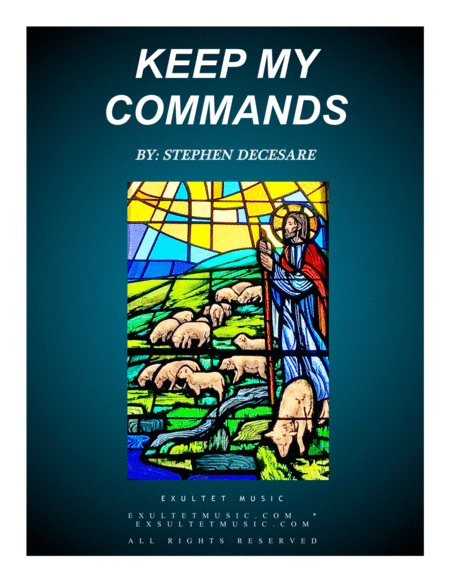 Keep My Commands Sheet Music