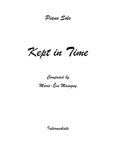 Kept In Time Sheet Music