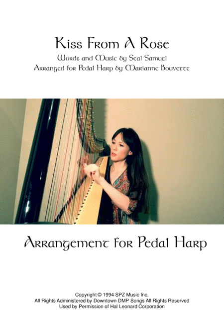 Free Sheet Music Kiss From A Rose Seal Arrangement For Pedal Harp