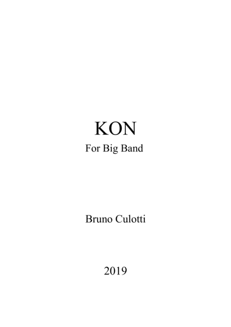 Kon Sheet Music