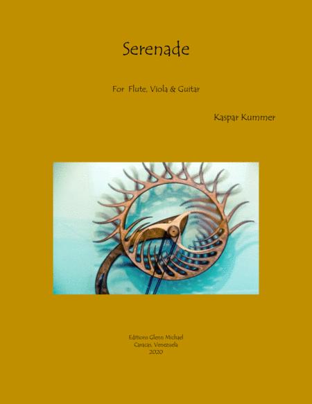 Free Sheet Music Kummer Serenade For Flute Viola Guitar