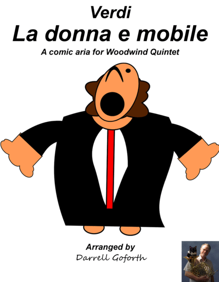 Free Sheet Music La Donna E Mobile A Comic Aria For Woodwind Quintet