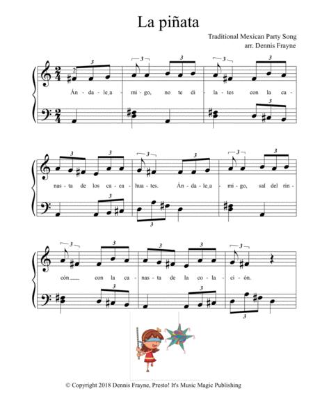 Free Sheet Music La Piata