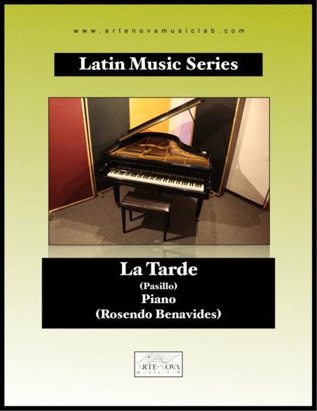 Free Sheet Music La Tarde Pasillo For Piano Latin Music