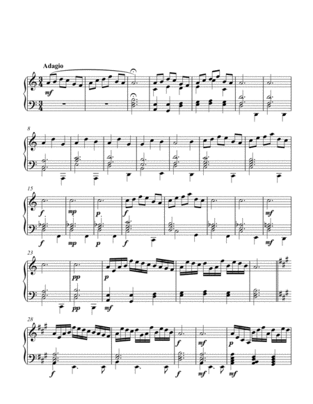 Free Sheet Music Lamentation