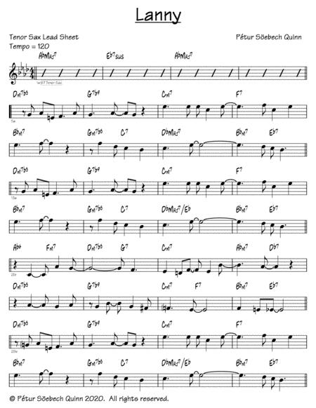 Free Sheet Music Lanny