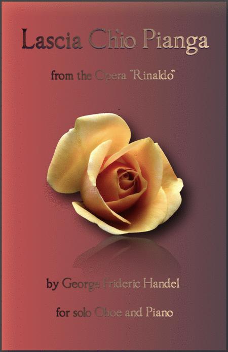 Lascia Ch Io Pianga Aria From Rinaldo By G F Handel For Oboe And Piano Sheet Music