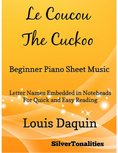 Le Coucou The Cuckoo Beginner Piano Sheet Music Sheet Music