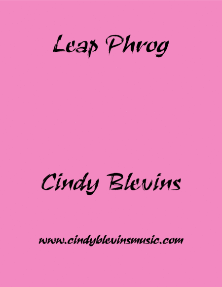 Leap Phrog An Original Piano Solo From My Piano Book Balloon Ride Sheet Music