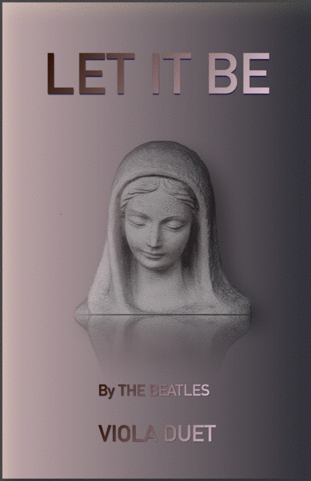 Let It Be By The Beatles For Viola Duet Sheet Music