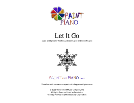 Free Sheet Music Let It Go From Frozen Five Finger Easy Piano