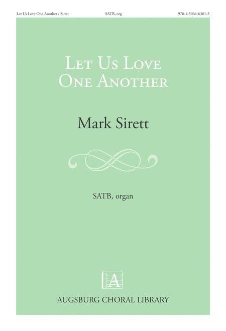 Free Sheet Music Let Us Love One Another