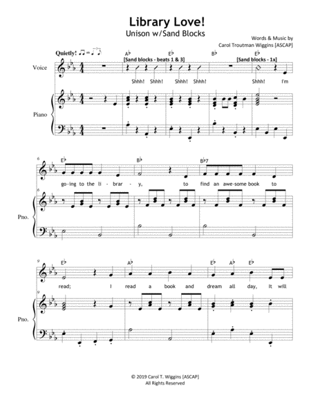 Library Love Sheet Music