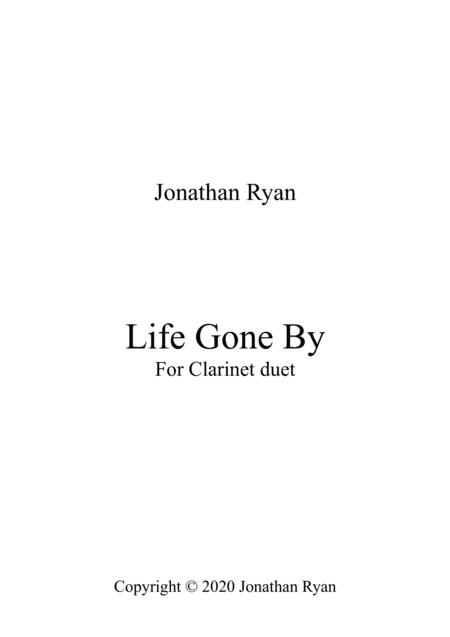 Life Gone By For Clarinet Duet Sheet Music