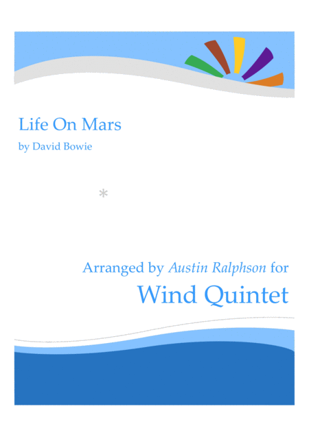 Free Sheet Music Life On Mars Wind Quintet