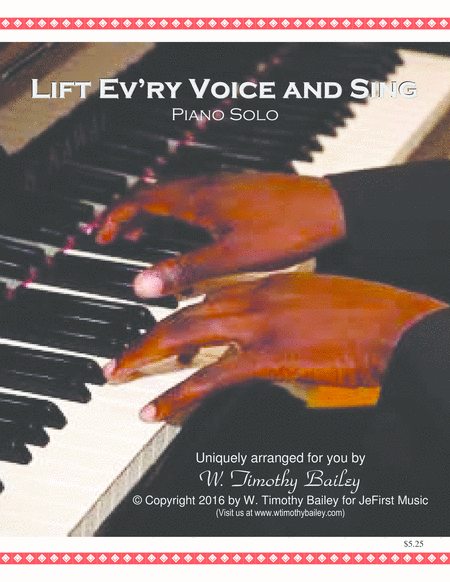 Free Sheet Music Lift Ev Ry Voice And Sing