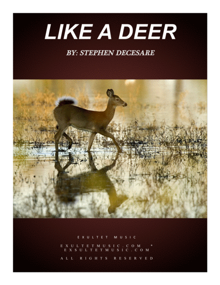 Like A Deer Sheet Music