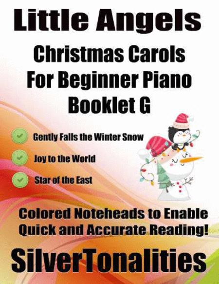 Little Angels Christmas Carols For Beginner Piano Booklet G Sheet Music