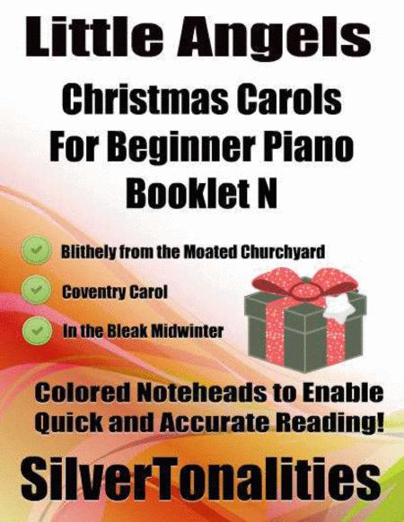 Little Angels Christmas Carols For Beginner Piano Booklet N Sheet Music