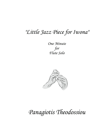 Little Jazz Piece For Iwona Sheet Music