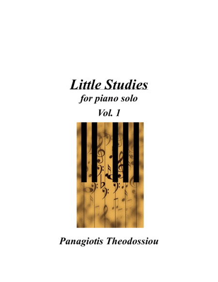 Free Sheet Music Little Studies Volume 1