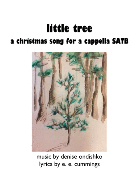 Free Sheet Music Little Tree