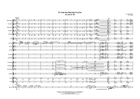 Live And Let Die Brass Band Sheet Music