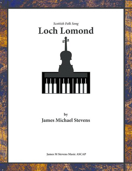 Free Sheet Music Loch Lomond Violin Piano