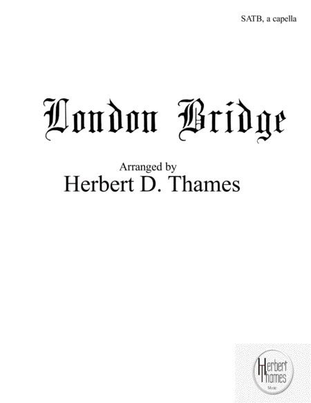 London Bridge Sheet Music