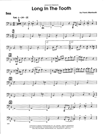 Long In The Tooth Drum Set Sheet Music