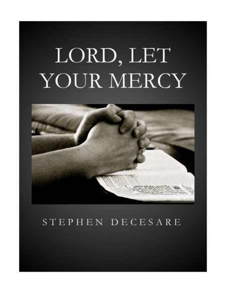 Lord Let Your Mercy Sheet Music