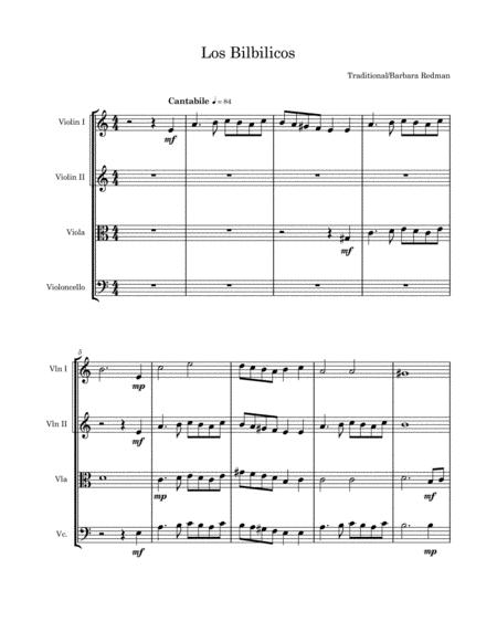 Los Bilbilicos Score And Parts Sheet Music