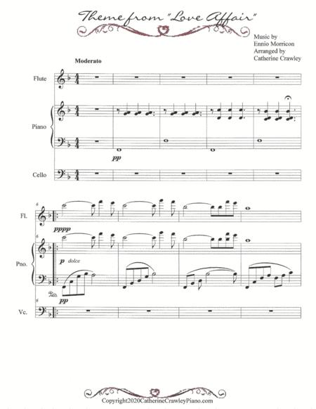 Love Affair Closing Theme Sheet Music