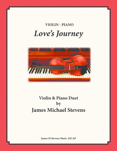 Loves Journey Violin Piano Sheet Music