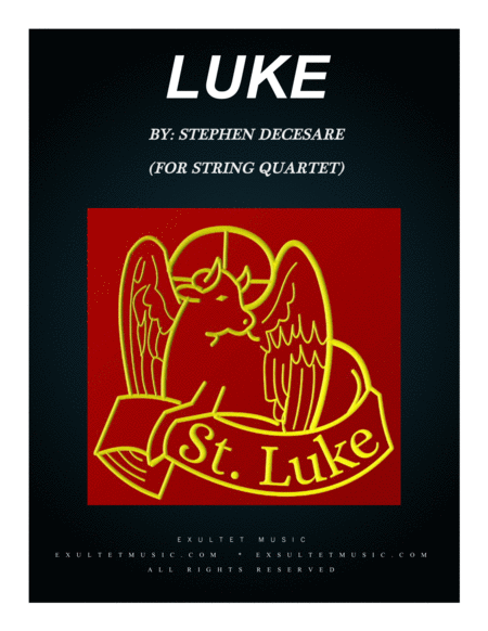 Luke For String Quartet Sheet Music