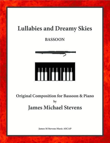 Free Sheet Music Lullabies And Dreamy Skies Bassoon Piano