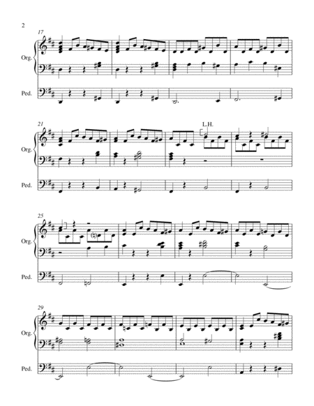 Free Sheet Music Lydian Postlude