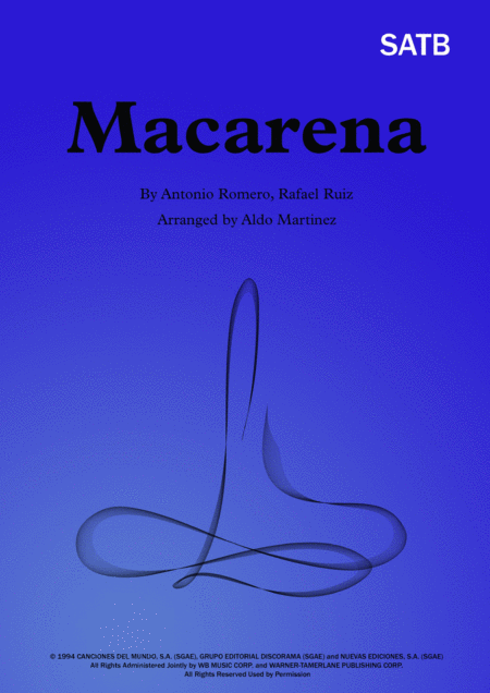 Free Sheet Music Macarena