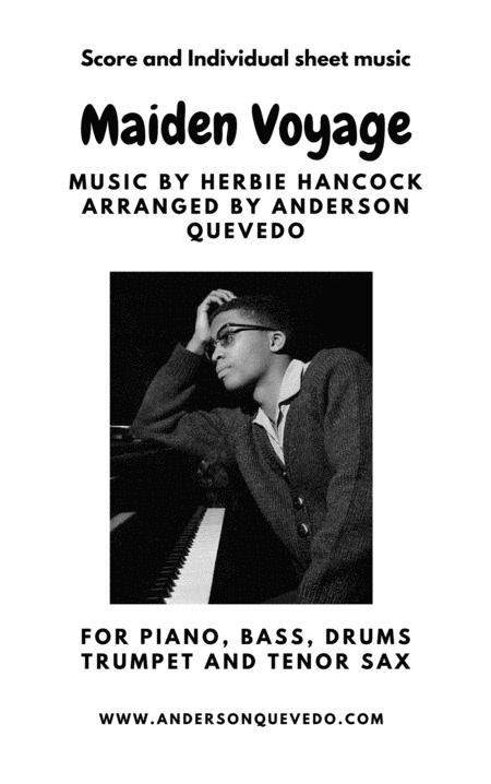 Maiden Voyage Herbie Hancock Full Band Score Trumpet Tenor Sax Piano Bass And Drums And Individual Parts Sheet Music