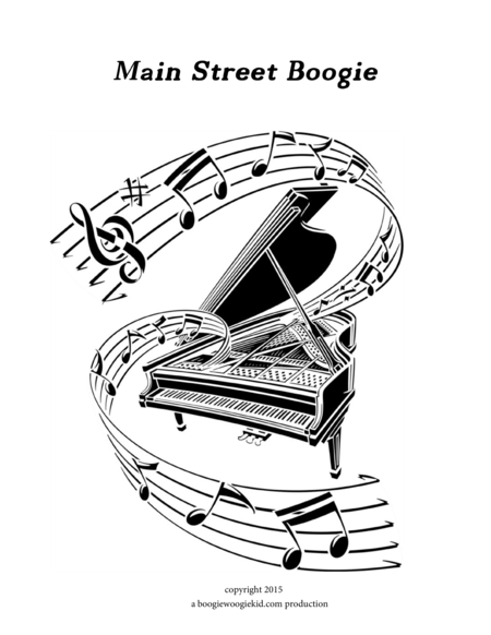 Free Sheet Music Main Street Boogie