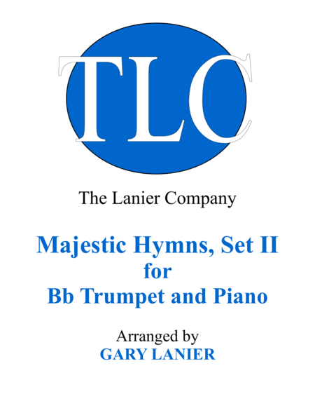 Free Sheet Music Majestic Hymns Set Ii Duets For Bb Trumpet Piano