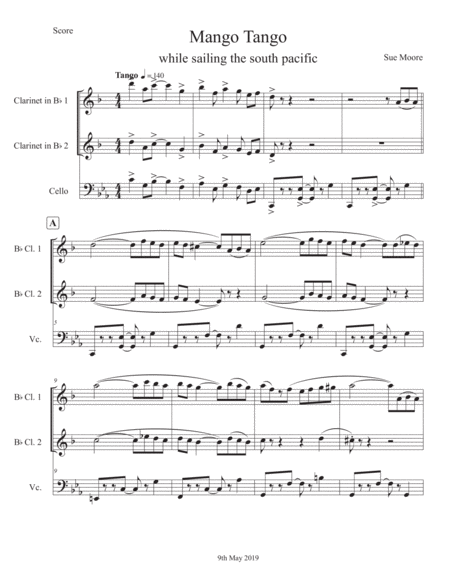 Mango Tango Sheet Music