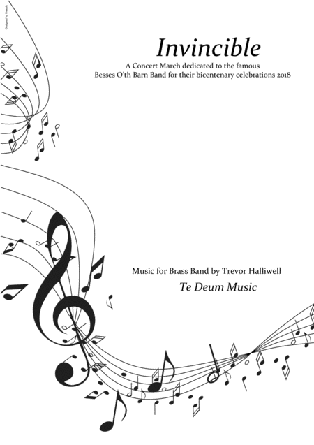 Free Sheet Music March Invincible