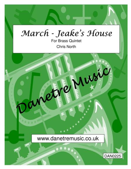 Free Sheet Music March Jeake House Brass Quintet