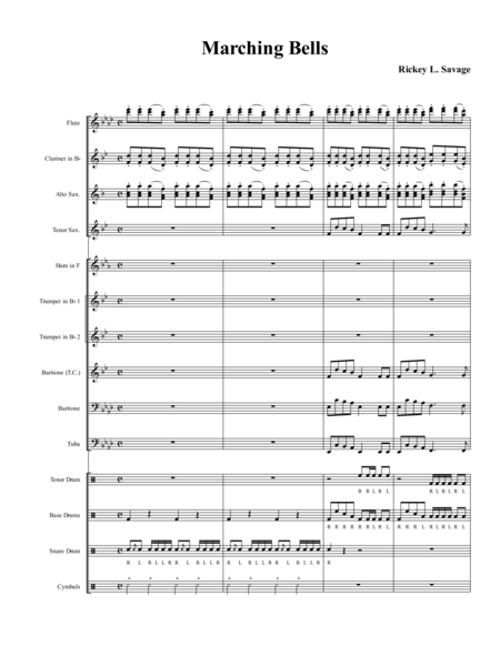 Free Sheet Music Marching Bells